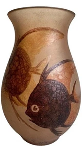 Vintage 20er Jahre Jugendstil Größen Vase von Victor De Winner Liège, Belgien signiert - Bild 1 von 6