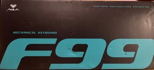 AULA F99 3 In 1 HOT-SWAPPABLE RGB GASKET Wireless Mechanical Keyboard. SEALED - Picture 1 of 4