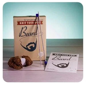 ¿No puedes cultivar el tuyo propio? Kit Tejer Tu Propia Barba Regalo Único En Caja Nuevo por Bluw Ltd - Imagen 1 de 5