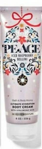 BBW PEACE ICED RASPBERRY BELLINI BODY CREAM 8 OZ`NEW~ - Picture 1 of 2