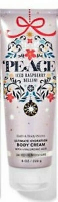 BBW PEACE HELADO FRAMBUESA BELLINI CREMA CORPORAL 8 OZ`NUEVO~ Foto 1 de 2