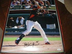 Brandon Crawford San Francisco Giants Signed 16x20 Photo JSA - Picture 1 of 2