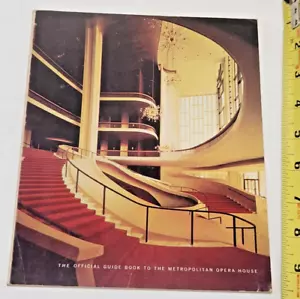 1967 The Official Guide Book to the Metropolitan Opera House, Lincoln Center NYC - Bild 1 von 7