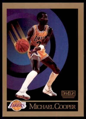 1990-91 SkyBox Michael Cooper . Los Angeles Lakers #134 - Image 1 of 2
