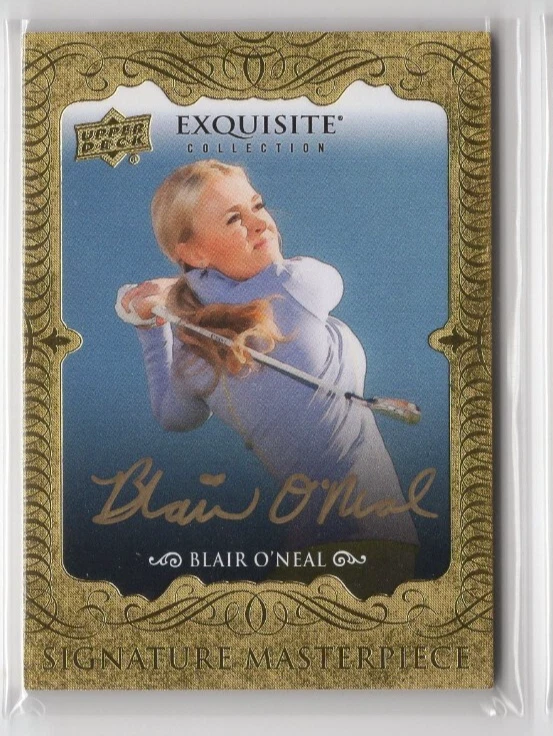 2014 UPPER DECK EXQUISITE BLAIR O'NEAL SIGNATURE MASTERPIECE AUTO - Image 1 of 1