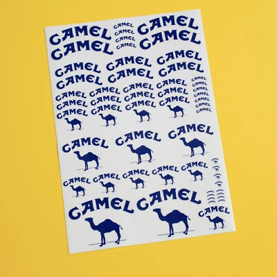 RC 10. 1/10 Maßstab CAMEL 4x4 Sponsor Aufkleber Aufkleber RALLY F1 ROCK CRAWLER DRIFT - Bild 1 von 3