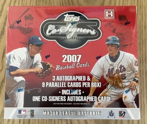 2007 Topps Co-Signers Baseball Sealed Hobby Box - Picture 1 of 3