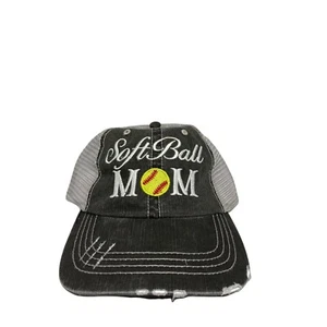 Softball Mom Hat. Game Day Hat. Softball Mom Embroidered Hat. - Picture 1 of 5