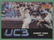 1996 Sportflix UC3 HOLOGRAM Sammy Sosa #104 Chicago Cubs