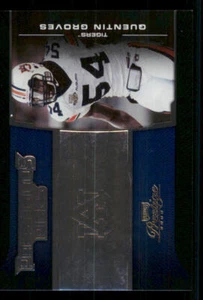2008 Playoff Prestige Prestigious Picks Blue #9 Quentin Groves /1000 - Picture 1 of 2