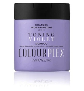 Charles Worthington Colourplex Violet Mini Shampoo Takeaway 75ml - Picture 1 of 1