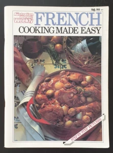 Australian Women's Weekly French Cooking Made Easy AWW - Picture 1 of 9