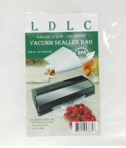 100 GALONES 11""x16"" bolsas de vacío sello de alimentos para bolsa de almacenamiento selladora al vacío FoodSaver - Imagen 1 de 6
