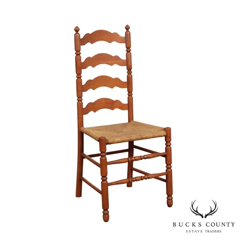 Tell City Vintage Rush Seat Ladderback Dining Chair Cover