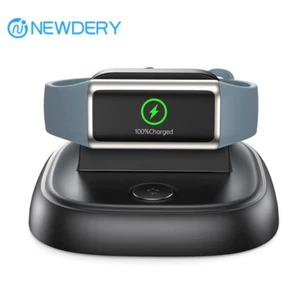 Support Chargeur Magnétique Dock pour Fitbit Charge 6/5, Chargeur Luxe avec Bouton de Réinitialisation - Photo 1 sur 9