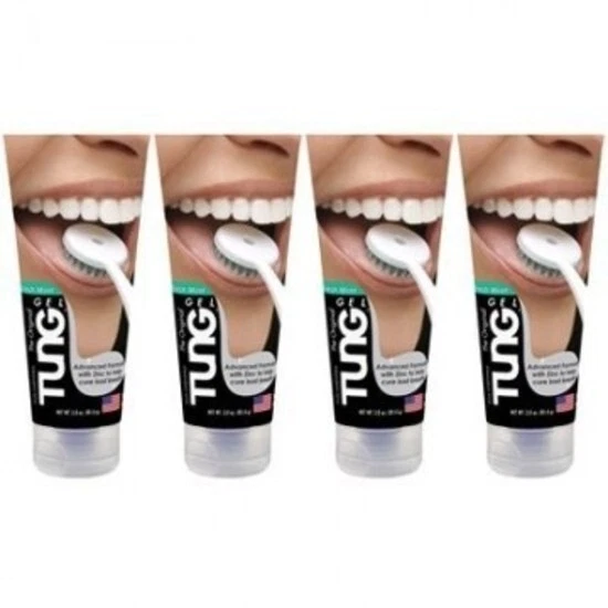 4 x Tung Gel Paste Tongue Cleaner Breath Mouth Freshner Neutralises Bad Breath