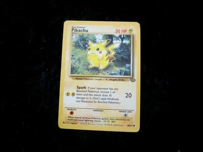 Rare Pikachu Pokemon Card Original 1995 Great Condition 50 hp 60/64 - Image 1 of 2
