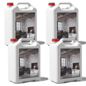 20L Liter Bioethanol Premium 100% für Bio Alkohol für Kamin 4 x 5L - Bild 1 von 7