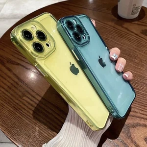 Etui Gorilla na iPhone 16 15 14 13 12 11 SE 3 Bumper ODPORNE NA WSTRZĄSY Przezroczysta żelowa pokrywa - Zdjęcie 1 z 3