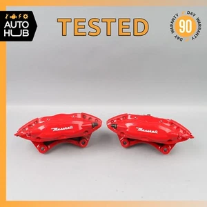 Maserati Quattroporte M156 GTS Rear Left & Right Brake Caliper Set of 2 OEM - Picture 1 of 19