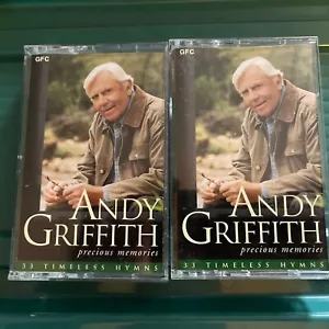 Andy Griffith, Precious Memories: 33 Timeless Hymns (2 Cassette Tape Set, 1995) - Imagen 1 de 3