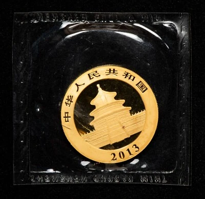 2013 500 Yuan China 1 oz Gold Panda Coin - Sealed OMP - SKU-G4319 - Image 1 of 4