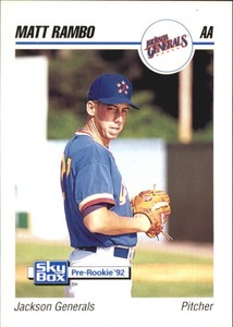 1992 SkyBox AA #145 Matt Rambo
