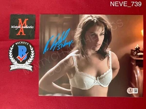 Foto firmada autografiada por Neve Campbell Scream 8x10 Beckett certificado de autenticidad Sidney Prescott - Imagen 1 de 8