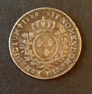 France - Louis XVI - rare 1/10 ecu coin 1788 I (limoges) - Picture 1 of 2