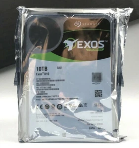 ST10000NM0016 SEAGATE Enterprise 10TB Exos X10 7.2K 6Gb/s 3.5'' SATA Hard Drive - Picture 1 of 4
