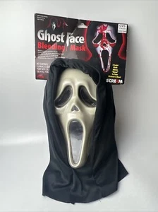 Scream 4 Ghost Face Bleeding Mask by fun world 2012 new - Picture 1 of 5
