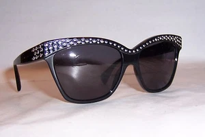 NUEVAS GAFAS DE SOL ALEXANDER MCQUEEN AMQ 4239/S NEGRAS/GRIS 807-Y1 AUTÉNTICAS - Imagen 1 de 8