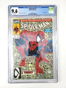 Spider-Man #1 CGC Grade 9.6 Todd McFarlane 1990 Marvel Comics - Bild 1 von 2