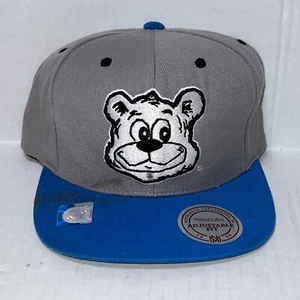 Mitchell and Ness Snapback UCLA Bruins Mütze Maskottchen Bär blau grau **SCHMUTZIG** - Bild 1 von 12