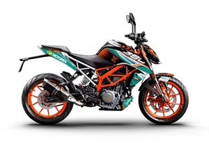 FIT FOR KTM DUKE 125-200-250-390 / 2017 - 2022 GRAPHIC STICKER SET - DECAL KIT - Bild 1 von 3