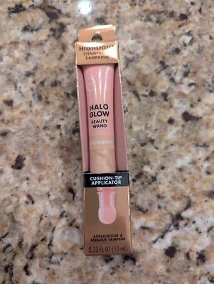 E.L.F. Halo Glow Highlighter Beauty Wand elf Champagne 0.33 fl oz #84690 elf - Image 1 of 4