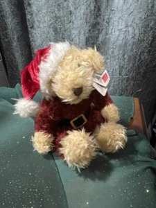 GARDEN Ridge ENTZÜCKENDES Plüschtier Weihnachtsmann TEDDYBÄR 9 Zoll - Bild 1 von 11