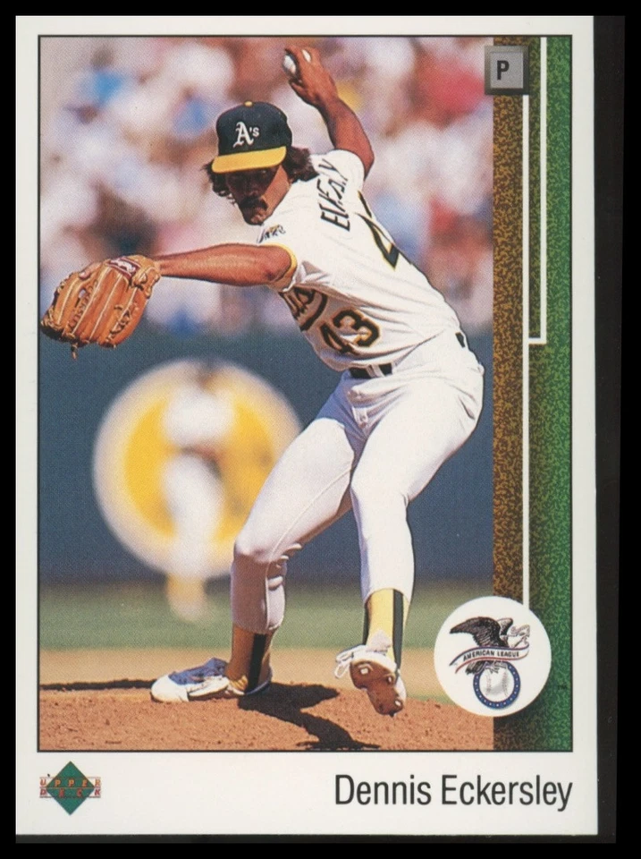 1989 Upper Deck #664 Dennis Eckersley Oakland Athletics - Image 1 of 1