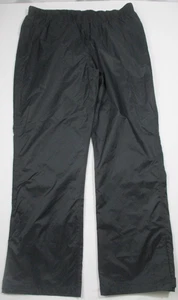 Columbia Omni-Tech Rain Pants Waterproof Black Lightweight Men's XL - Picture 1 of 6