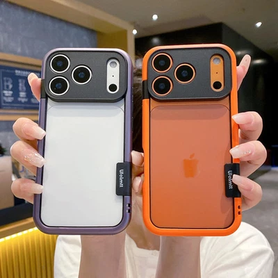 Heat Dissipation Bumper Soft TPU Case iPhone 17 16 Pro Max Camera Hollow Cover - Image 1 of 4