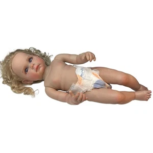 Reborn Baby Doll realistica anatomicamente corretta bambina 20" realistica da collezione - Foto 1 di 8