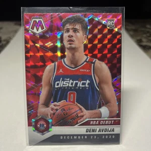 2020-21 Panini Mosaic - #272 Deni Avdija Reactive Red Rookie RC COLOR MATCH - Bild 1 von 2