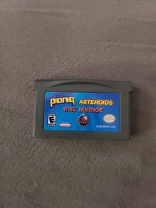 Pong Asteroids Yar's Revenge GBA Game Boy Advance CART ONLY TESTED FREE SHIPPING - Picture 1 of 7