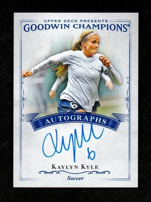 2016 Goodwin Champions Autograph KAYLYN KYLE Soccer Team Canada - Image 1 of 2