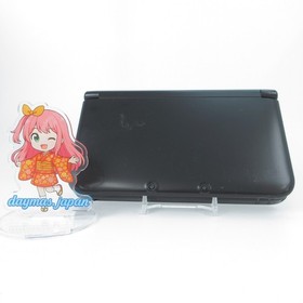 【Excellent】Nintendo 3DS LL XL Black Console ONLY Japanese Edition #NET1222/01