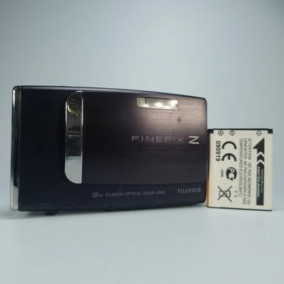 Fujifilm Digital Camera FinePix Z10fd 7.2MP Black Tested - Image 1 of 4