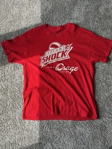 Rare Tulsa Shock WNBA Basketball Red T-Shirt Adult XL Stadium Giveaway - Picture 1 of 6