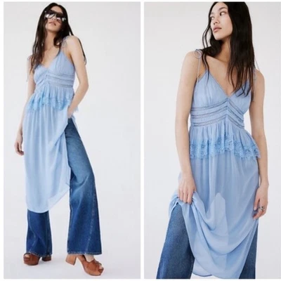 Free People Kiki Lace Slip Dress - image 1 of 4