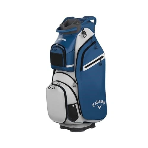 Callaway Golf 2025 Cargo White/Royal Cart Golf Bag