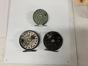3 Vintage Fly Reels “Estate Find” 1 Lot 1 Price - Picture 1 of 9